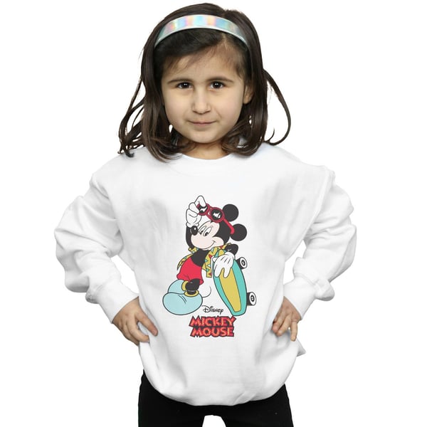 Disney Girls Mickey Mouse Skate Dude Sweatshirt