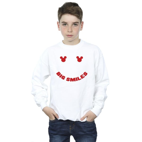 Disney Boys Mickey Mouse Big Smile Sweatshirt