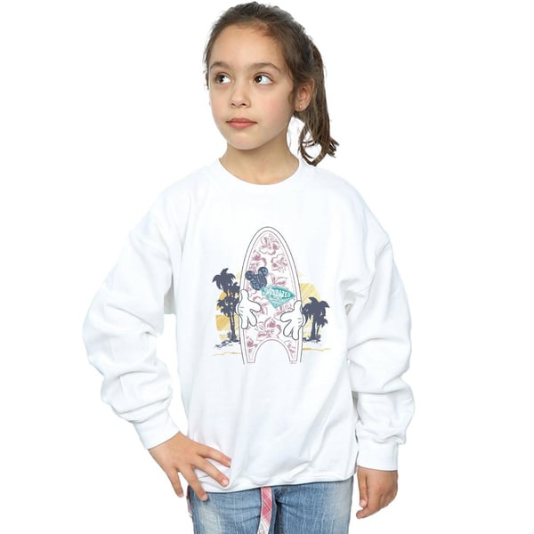 Disney Girls Mickey Mouse Surf Fever Sweatshirt