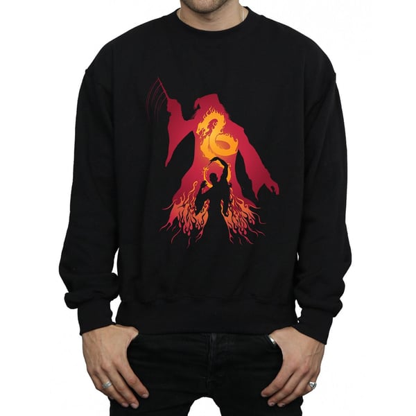 Harry Potter Mens Dumbledore Silhouette Sweatshirt