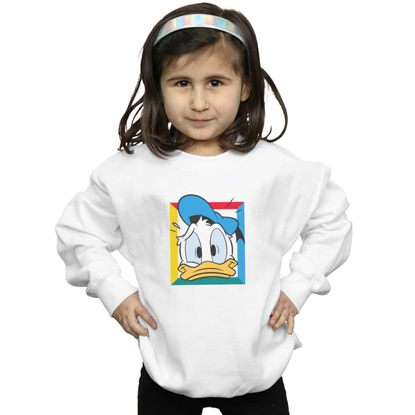 Disney Girls Donald Duck Panicked Sweatshirt