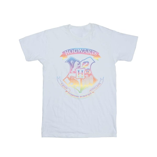 Harry Potter Womens/Ladies Crest Pastel Cotton Boyfriend T-Shirt