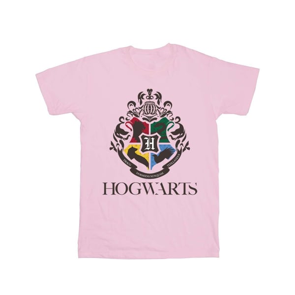 Harry Potter Womens/Ladies Hogwarts Crest Cotton Boyfriend T-Shirt
