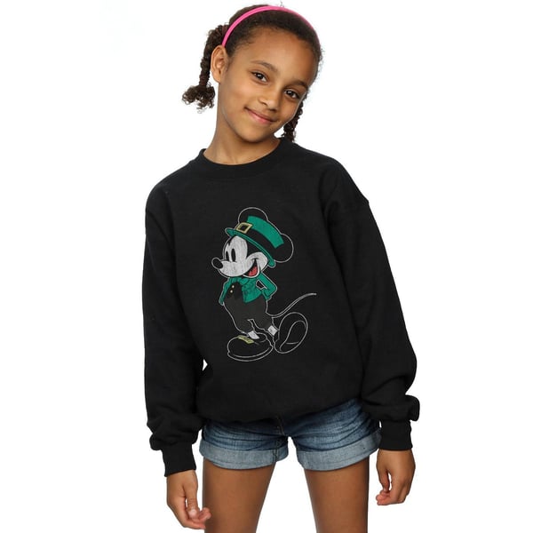 Disney Girls Mickey Mouse St Patrick Costume Sweatshirt