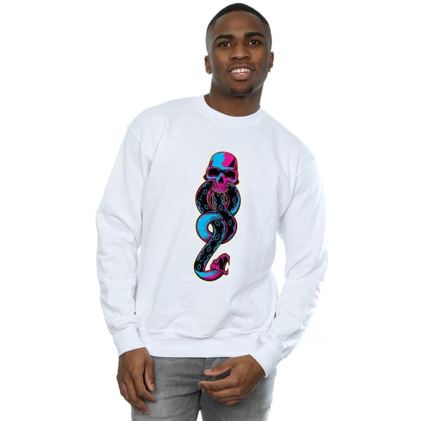 Harry Potter Mens Neon Dark Mark Sweatshirt