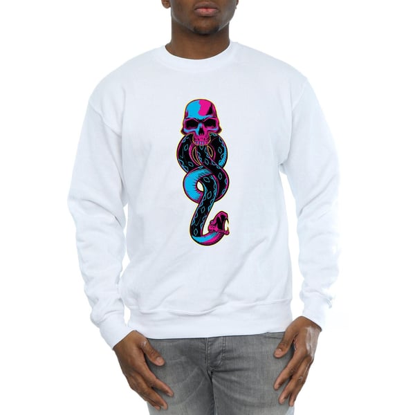 Harry Potter Mens Neon Dark Mark Sweatshirt