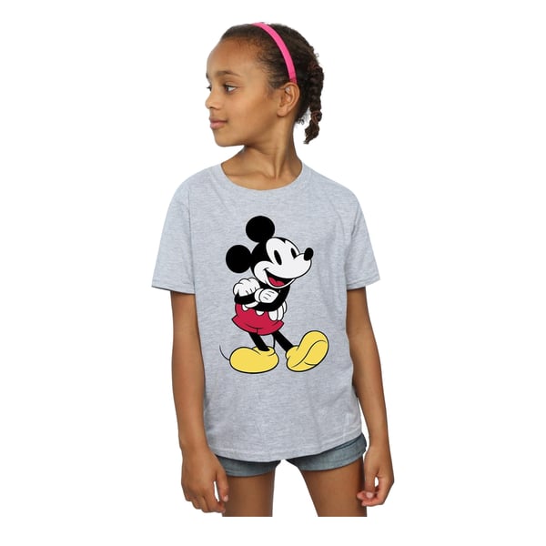 Disney Girls Mickey Mouse Classic Mickey Cotton T-Shirt