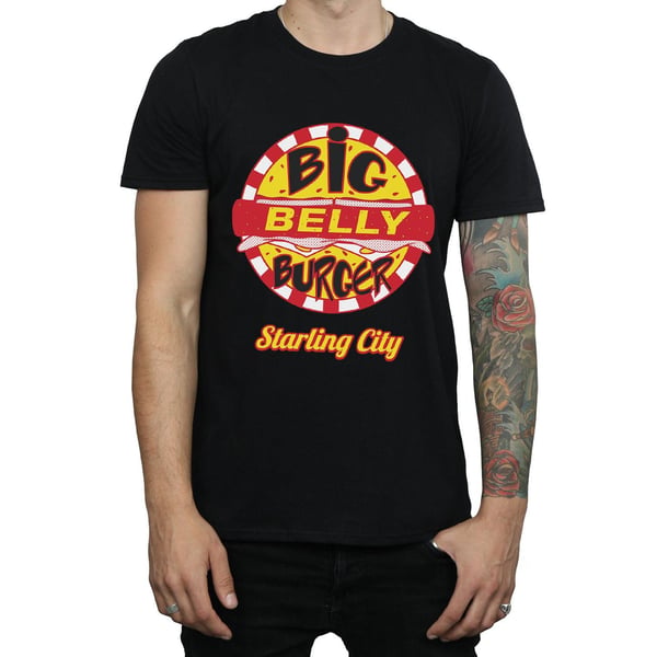 DC Comics Mens Arrow Big Belly Burger Logo T-Shirt