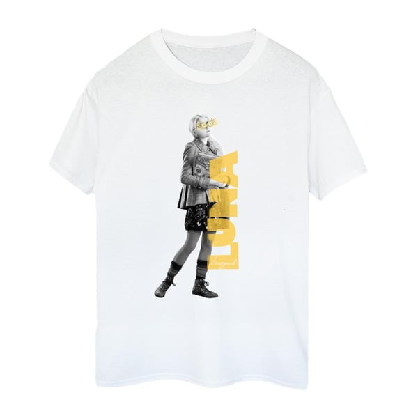 Harry Potter Naisten Luna Lovegood Puuvillainen Boyfriend T-paita