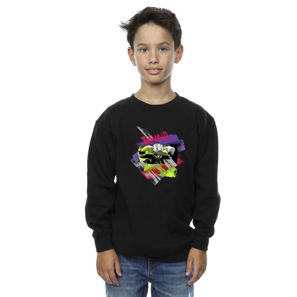 Disney Boys Donald Duck Ear Plug Bright Sweatshirt