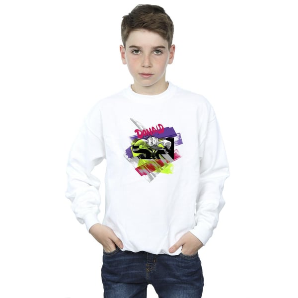 Disney Boys Donald Duck Ear Plug Bright Sweatshirt