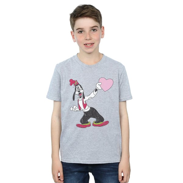 Disney Boys Goofy Love Heart T-Shirt