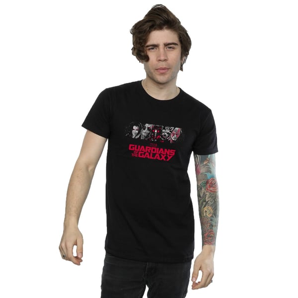 Marvel Mens Guardians Of The Galaxy Team Logo T-Shirt