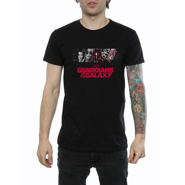 Marvel Mens Guardians Of The Galaxy Team Logo T-Shirt