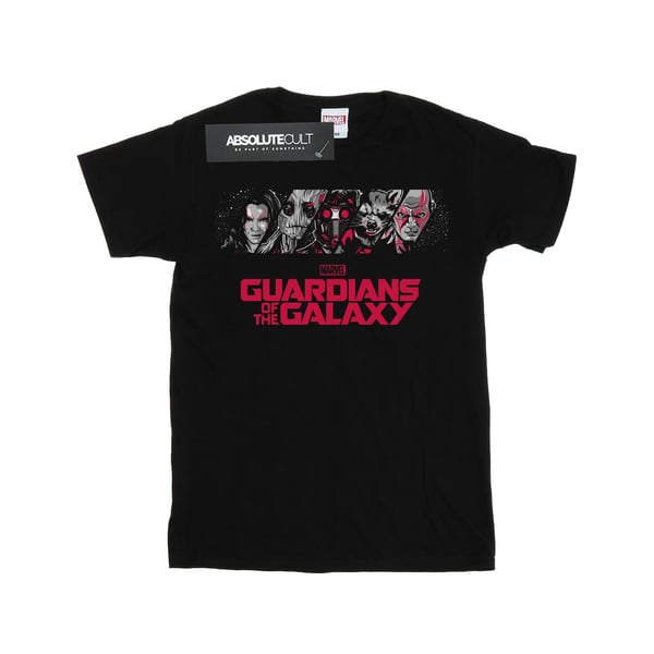Marvel Herr Guardians Of The Galaxy Team Logotyp T-Shirt