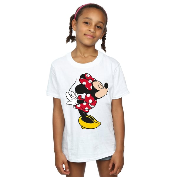 Disney Girls Minnie Mouse Split Kiss Cotton T-Shirt