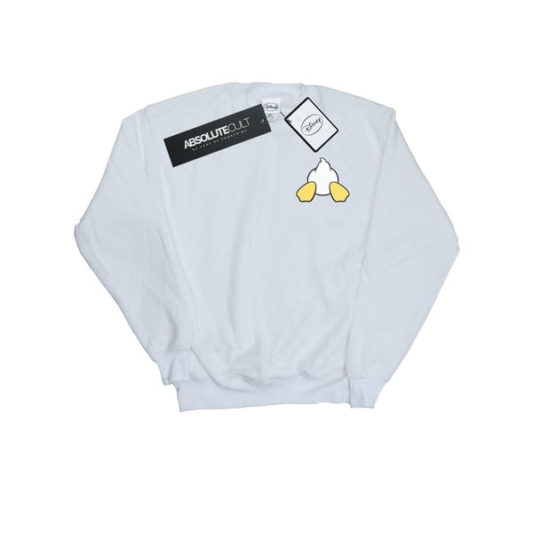 Disney Womens/Ladies Donald Duck Backside Breast Print Sweatshirt