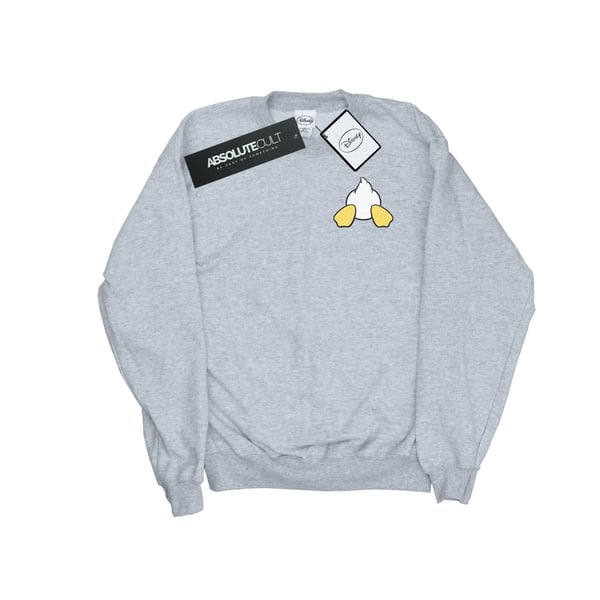 Disney Womens/Ladies Donald Duck Backside Breast Print Sweatshirt