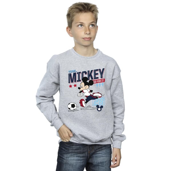 Disney Boys Mickey Mouse Team Mickey Football Sweatshirt