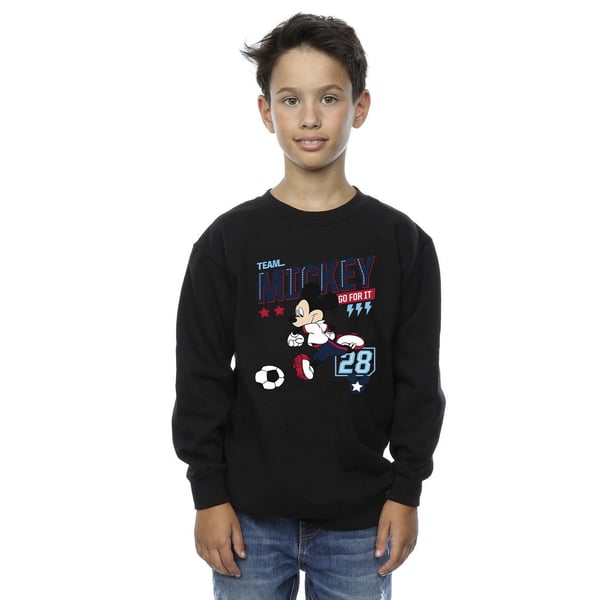 Disney Boys Mickey Mouse Team Mickey Football Sweatshirt