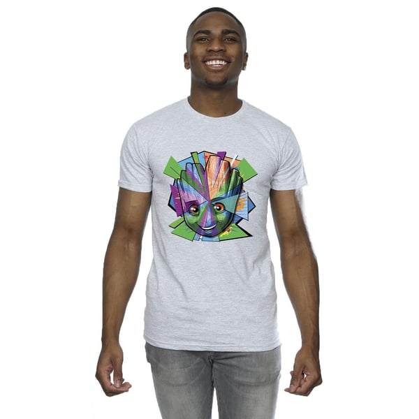 Marvel Mens Guardians Of The Galaxy Groot Shattered T-Shirt