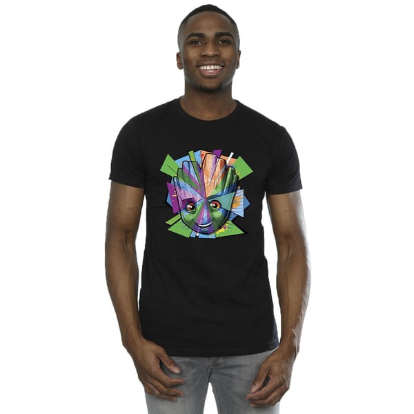 Marvel Mens Guardians Of The Galaxy Groot Shattered T-Shirt
