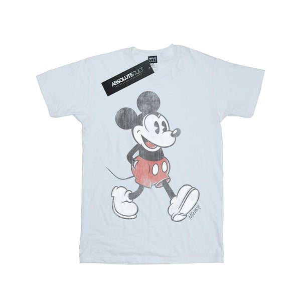 Disney Flickor Musse Pigg Gående T-shirt i Bomull