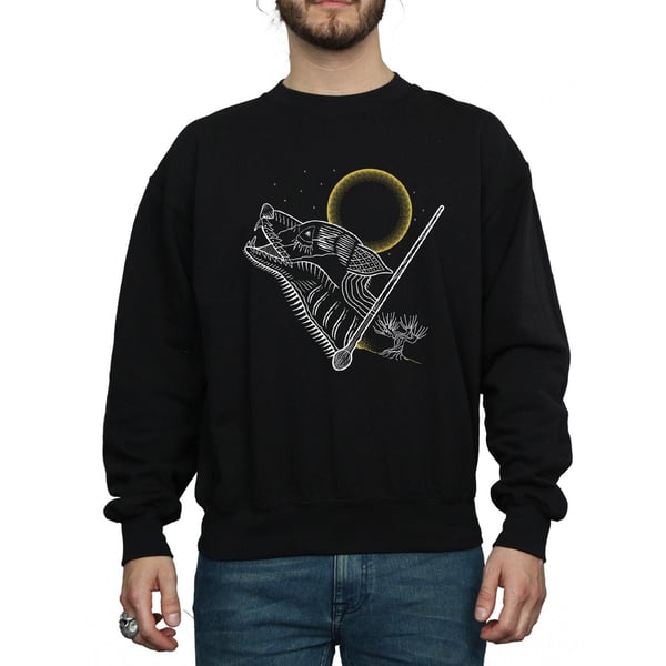 Harry Potter Mens Werewolf Line Art Sweatshirt