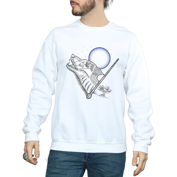 Harry Potter Mens Werewolf Line Art Sweatshirt