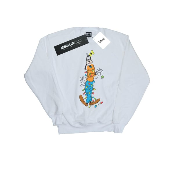 Disney Girls Goofy Christmas Lights Sweatshirt