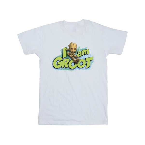 Marvel Mens Guardians Of The Galaxy I Am Groot Jumping T-Shirt
