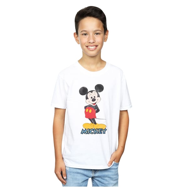 Disney Boys Mickey Mouse Retro Pose T-Shirt