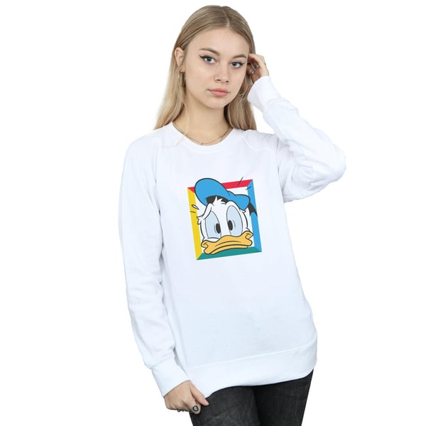 Disney Womens/Ladies Donald Duck Panicked Sweatshirt