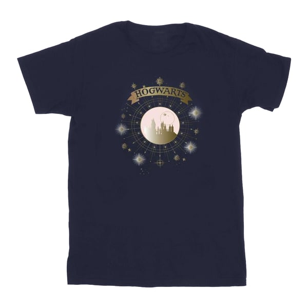 Harry Potter Dam/Dam Hogwarts Yule Ball T-shirt i bomull med boyfriend-passform
