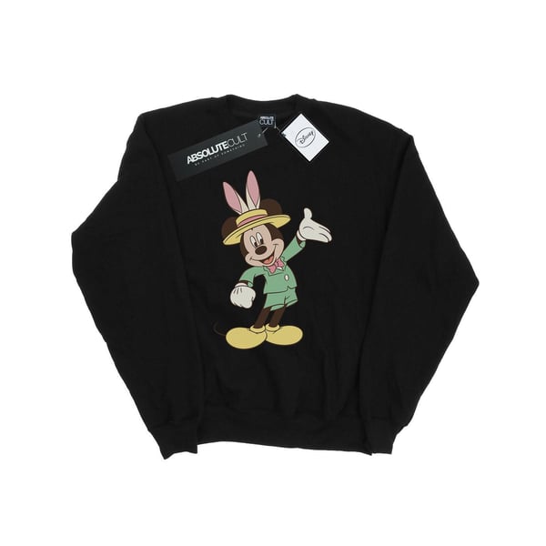 Disney Womens/Ladies Mickey Mouse Easter Bunny Sweatshirt