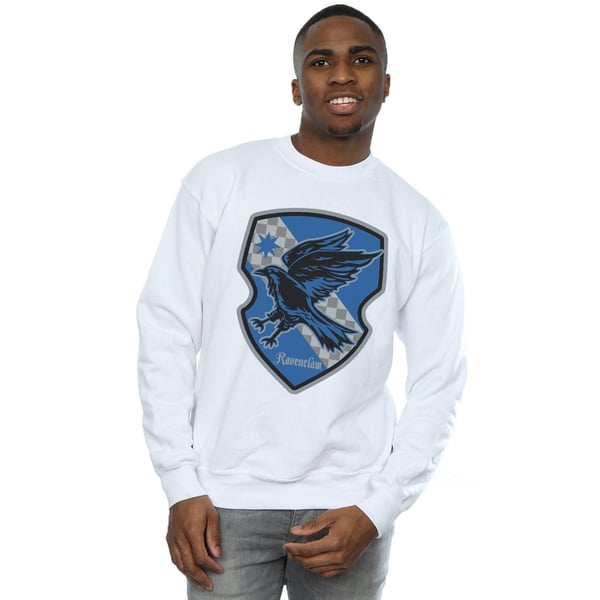 Harry Potter Mens Ravenclaw Crest Flat Sweatshirt