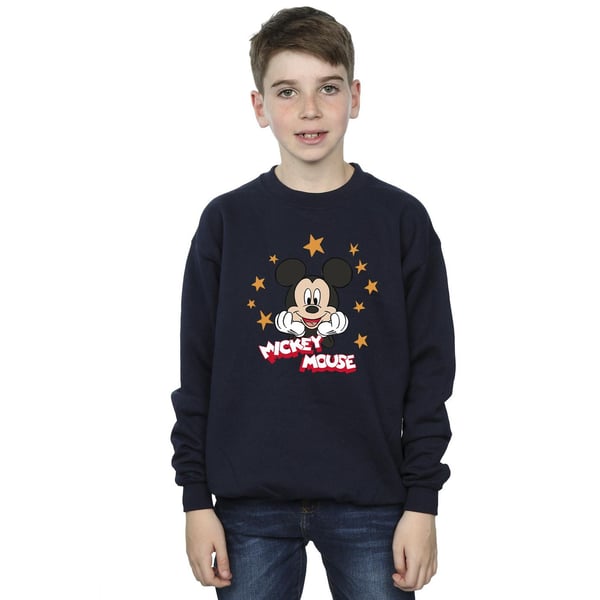 Disney Boys Mickey Mouse Stars Sweatshirt