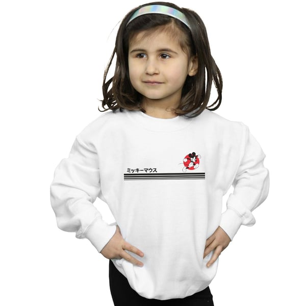 Disney Girls Mickey Mouse Running Sweatshirt