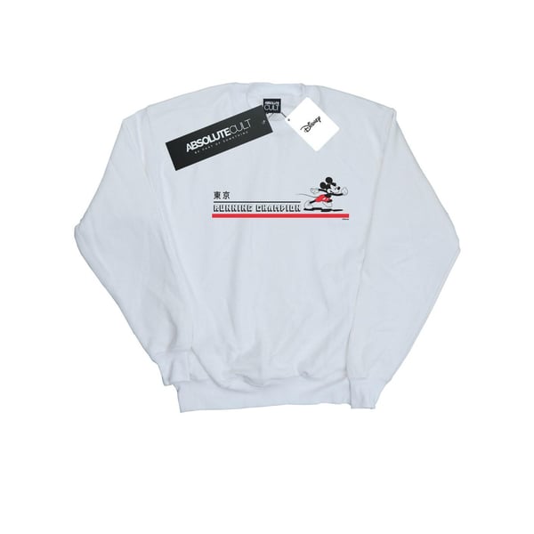 Disney Girls Mickey Mouse Running Champion Sweatshirt