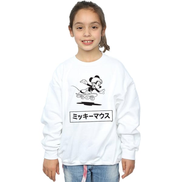 Disney Girls Mickey Mouse Skating Sweatshirt