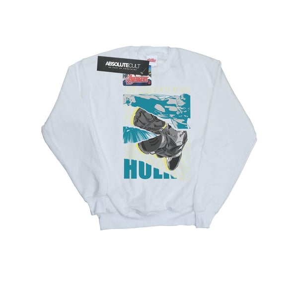 Marvel Boys Avengers Iron Man And Hulk Collage Sweatshirt