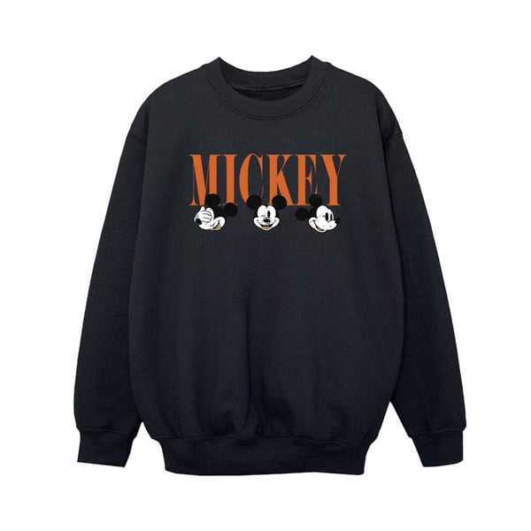 Disney Boys Mickey Mouse Faces Sweatshirt