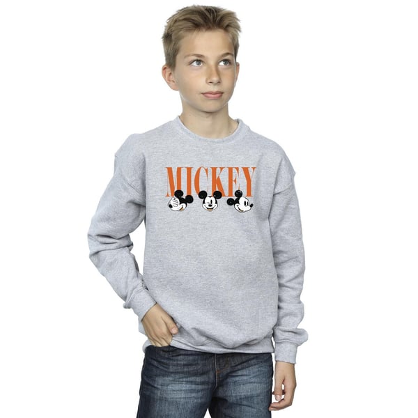 Disney Boys Mickey Mouse Faces Sweatshirt