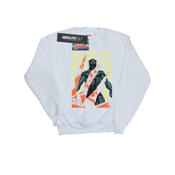 Marvel Boys Avengers Black Panther Collage Sweatshirt