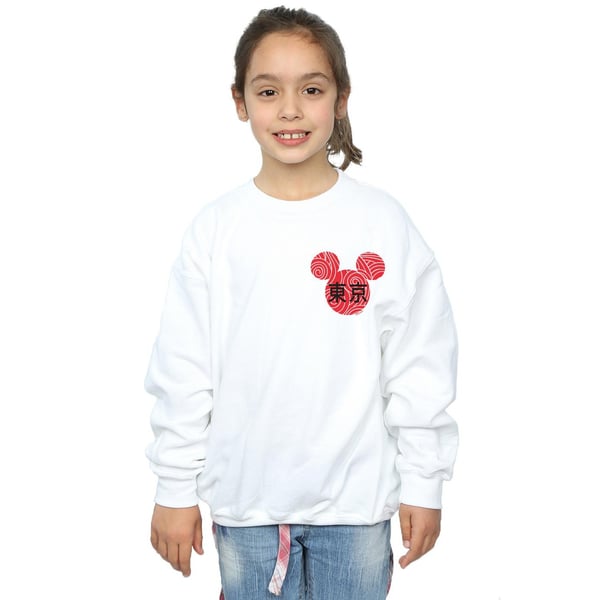 Disney Girls Mickey Mouse Symbol Sweatshirt