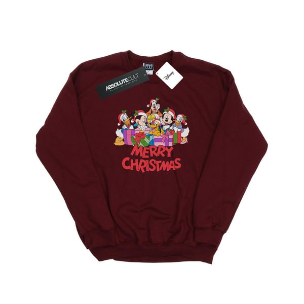 Disney Womens/Ladies Mickey Mouse And Friends Christmas Sweatshirt