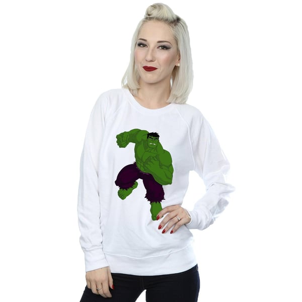 Marvel Womens/Ladies Hulk Pose Sweatshirt
