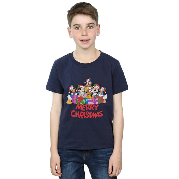 Disney Boys Mickey Mouse And Friends Christmas T-Shirt