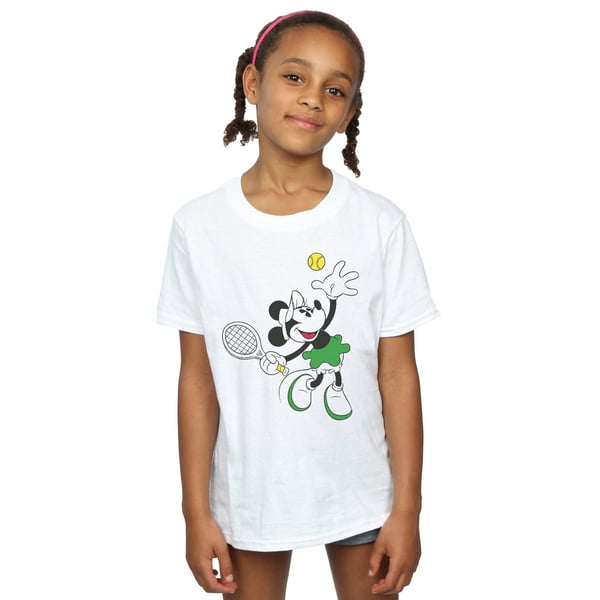 Disney Girls Minnie Mouse Tennis Cotton T-Shirt