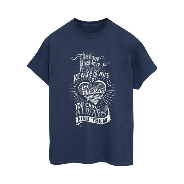 Harry Potter Womens/Ladies The Ones That Love Us Cotton Boyfriend T-Shirt